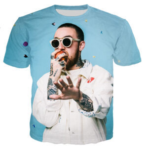 Mac Miller 3D Printed Casual T-shirts